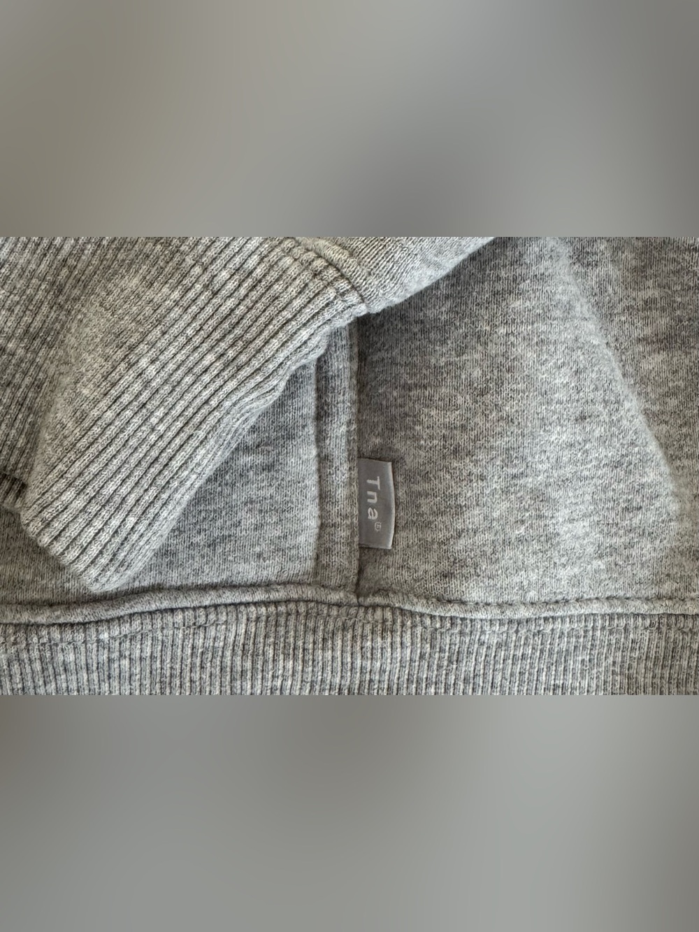 Aritzia TNA Cozy Sweatfleece Perfect Hoodie - Size 2 - Picture 5 of 6